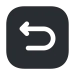 Back Square SVG Icon